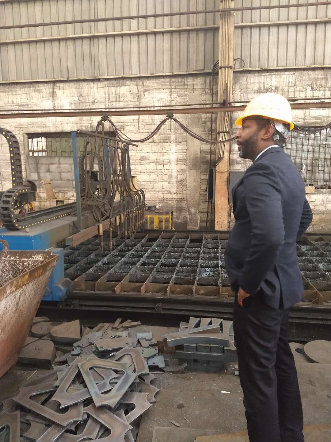Installed extraction unit under review