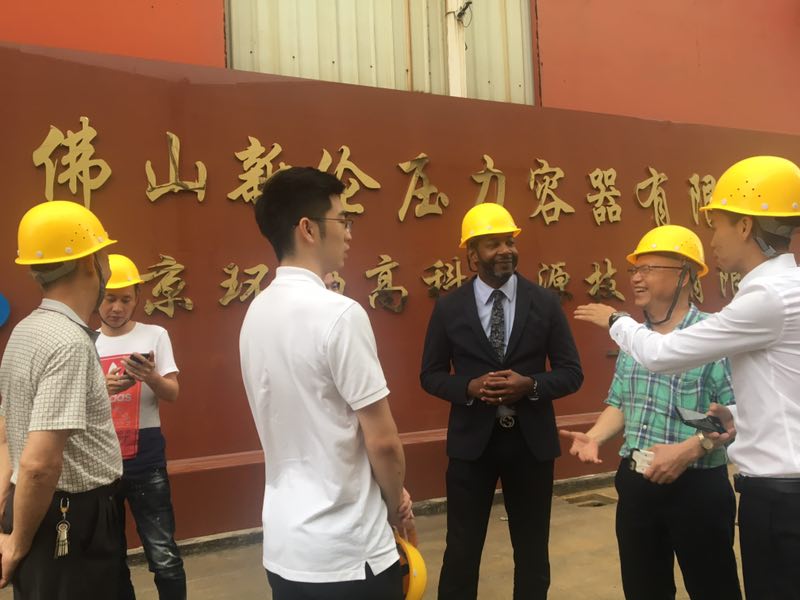 Facility visit with engineering and manufacturing partners